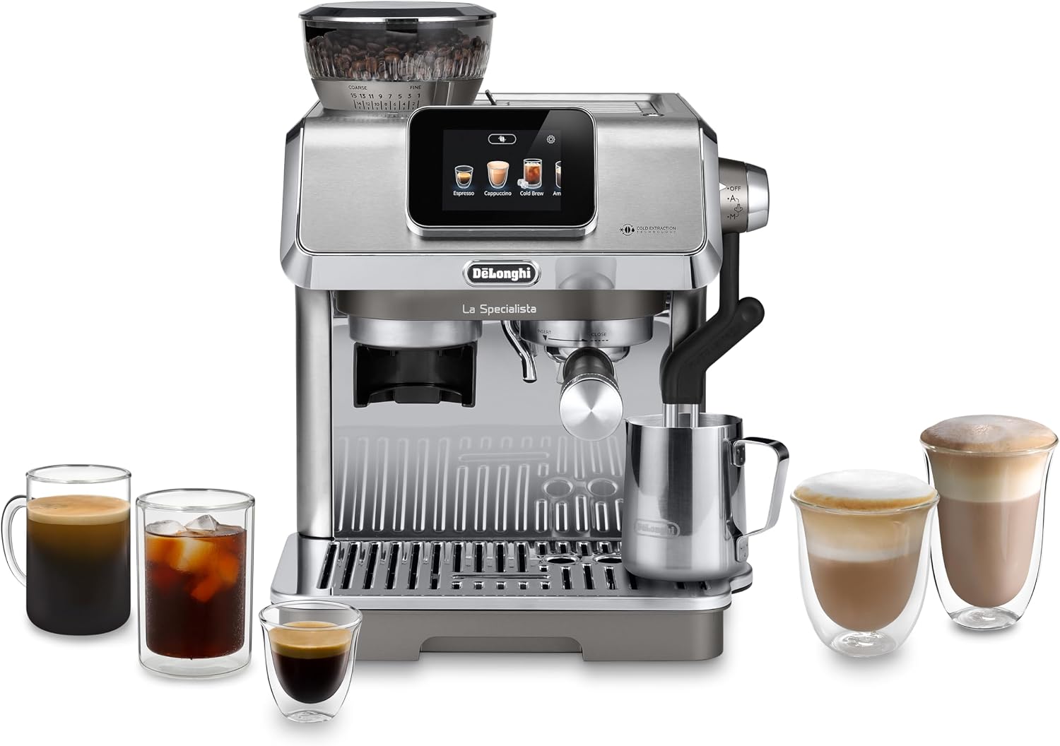 De'Longhi La Specialista Touch Semi-Automatic espresso machine